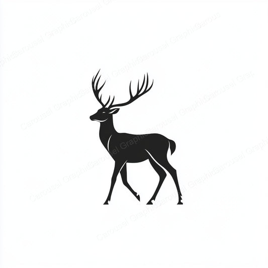 Deer Vector Graphic preview