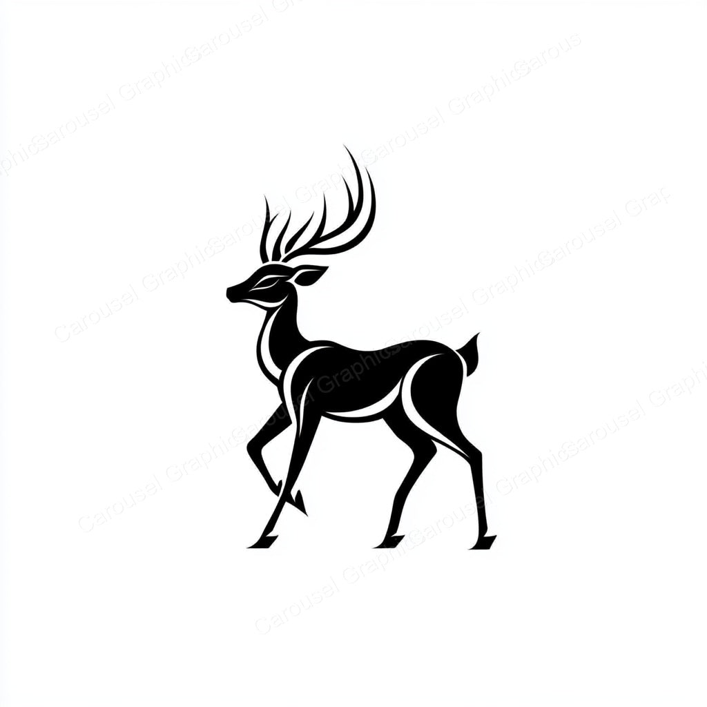 Deer Vector Graphic preview