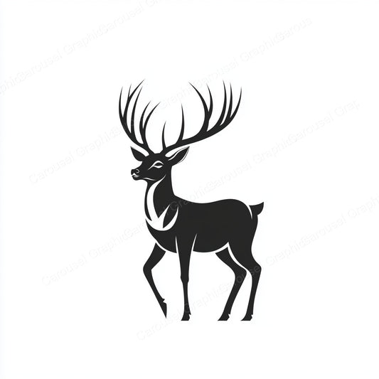 Deer Vector Graphic preview