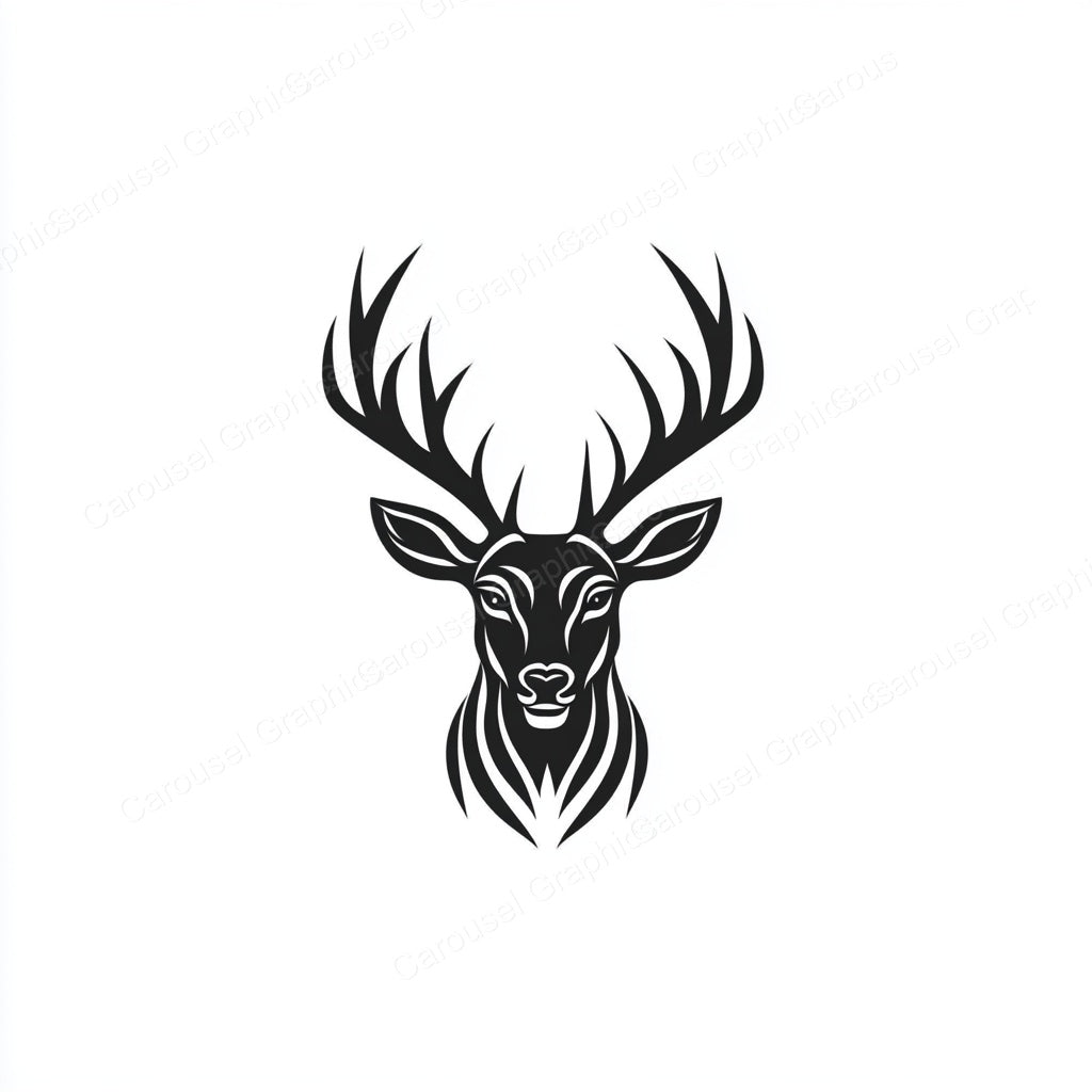 Deer Vector Graphic preview