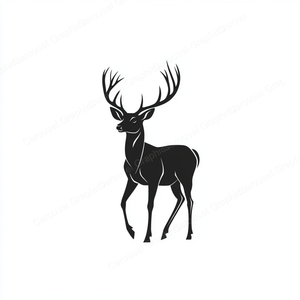 Deer Vector Graphic preview