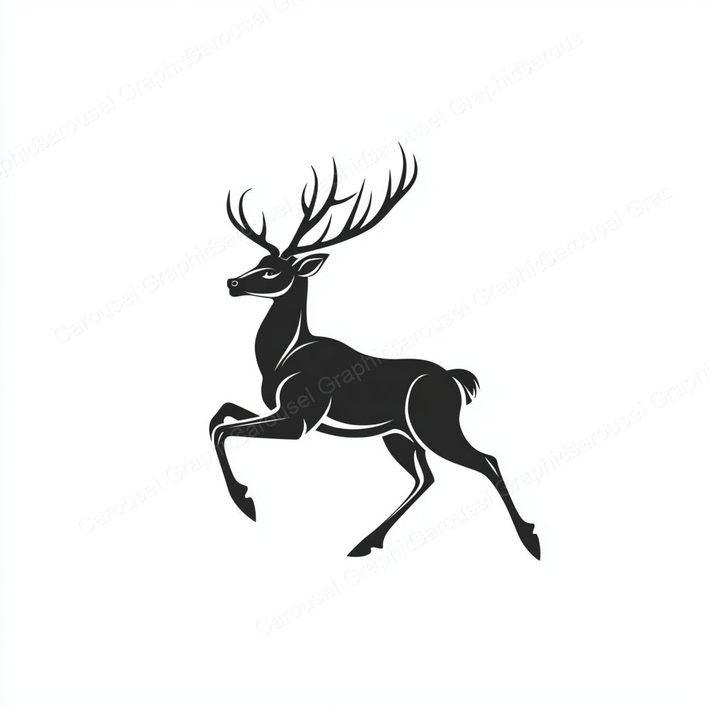 Deer Vector Graphic preview