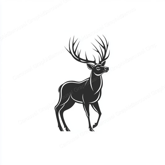 Deer Vector Graphic preview