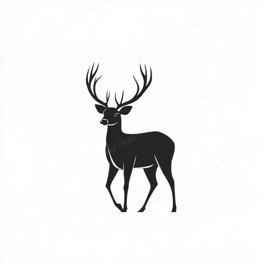 Deer Vector Graphic preview