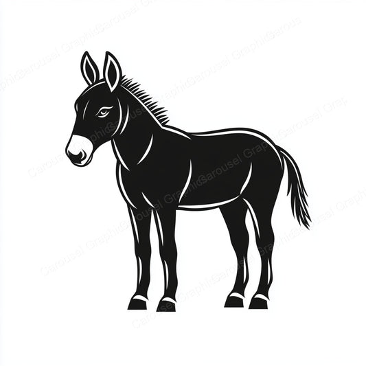 Donkey Vector Graphic preview