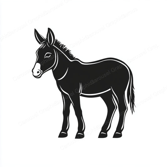 Donkey Vector Graphic preview