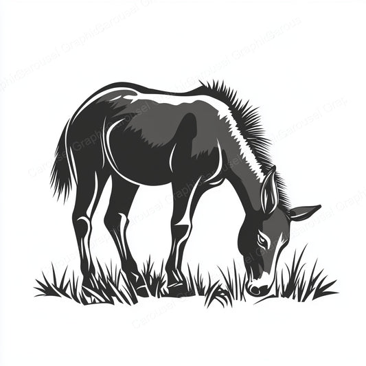 Donkey Vector Graphic preview