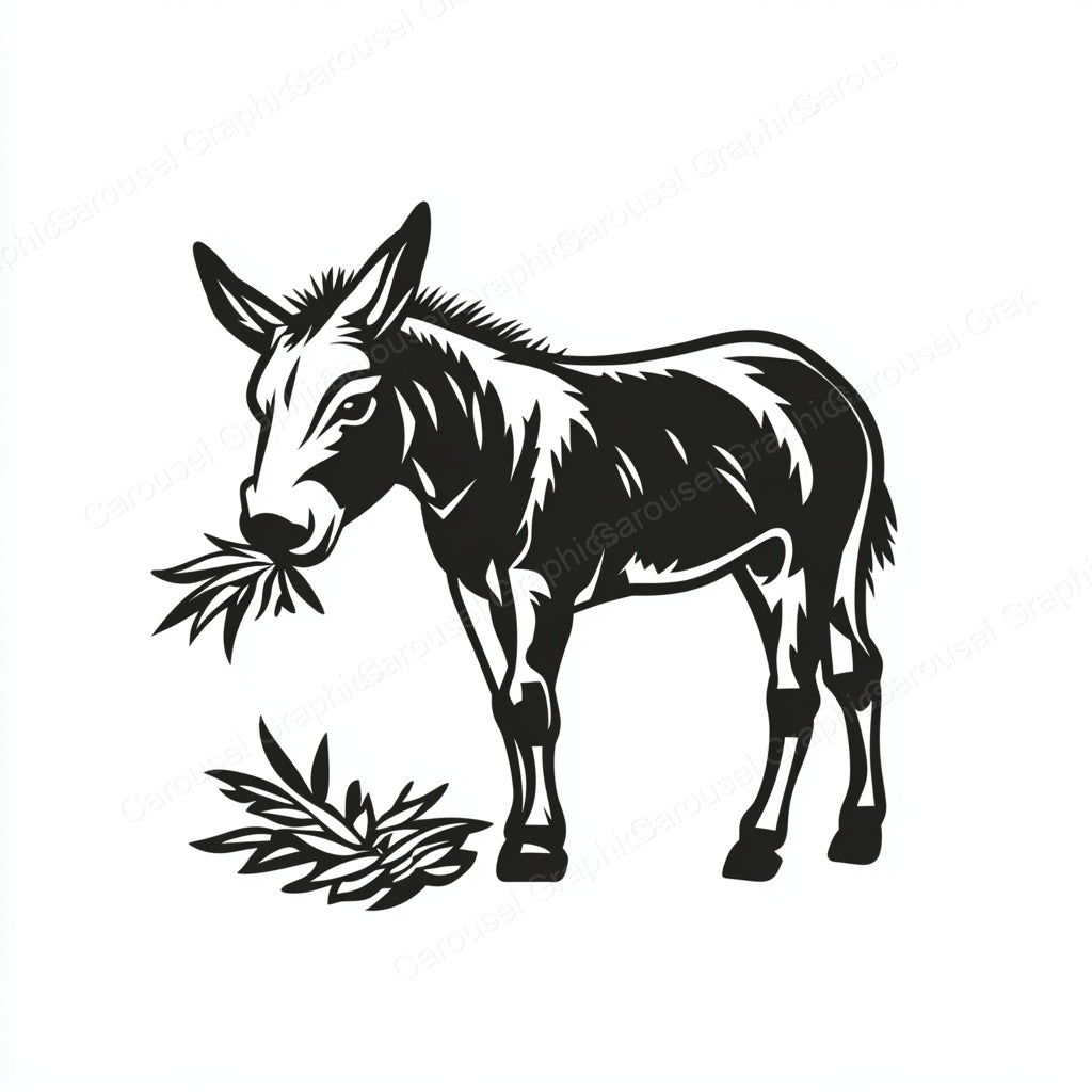 Donkey Vector Graphic preview