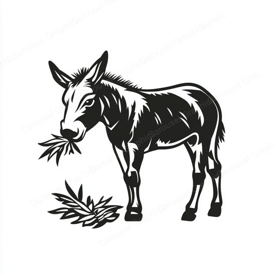 Donkey Vector Graphic preview