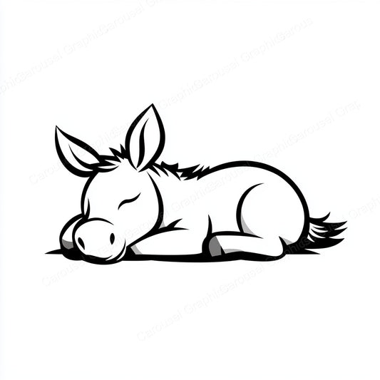 Donkey Vector Graphic preview