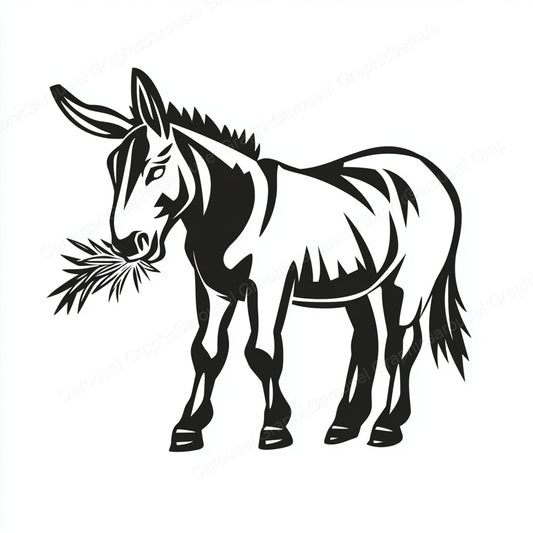 Donkey Vector Graphic preview