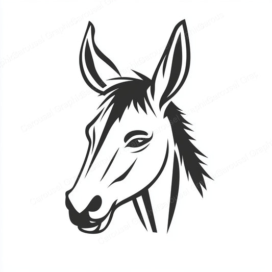 Donkey Vector Graphic preview