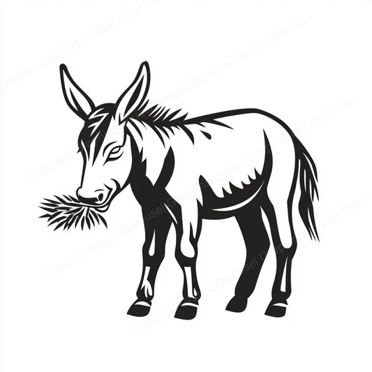 Donkey Vector Graphic preview