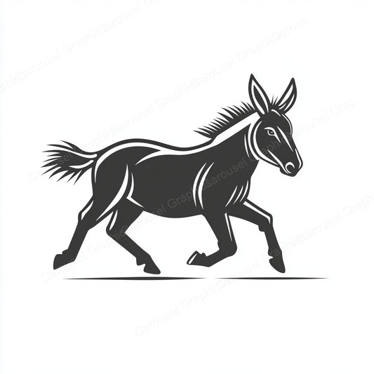 Donkey Vector Graphic preview