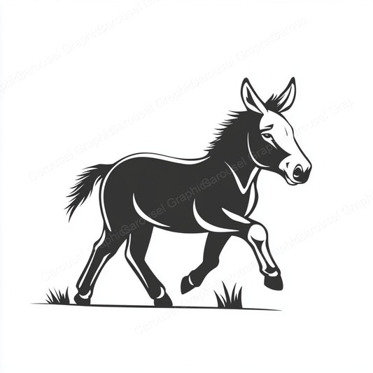 Donkey Vector Graphic preview