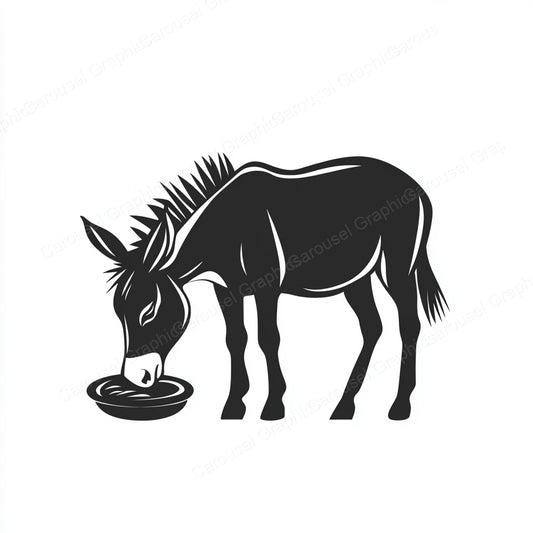 Donkey Vector Graphic preview