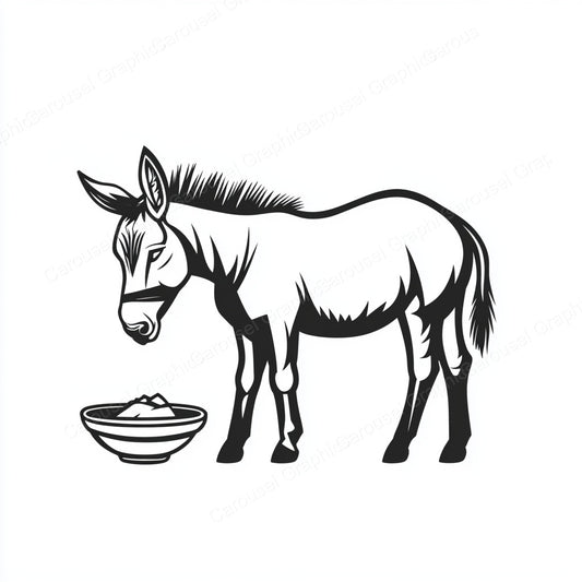 Donkey Vector Graphic preview