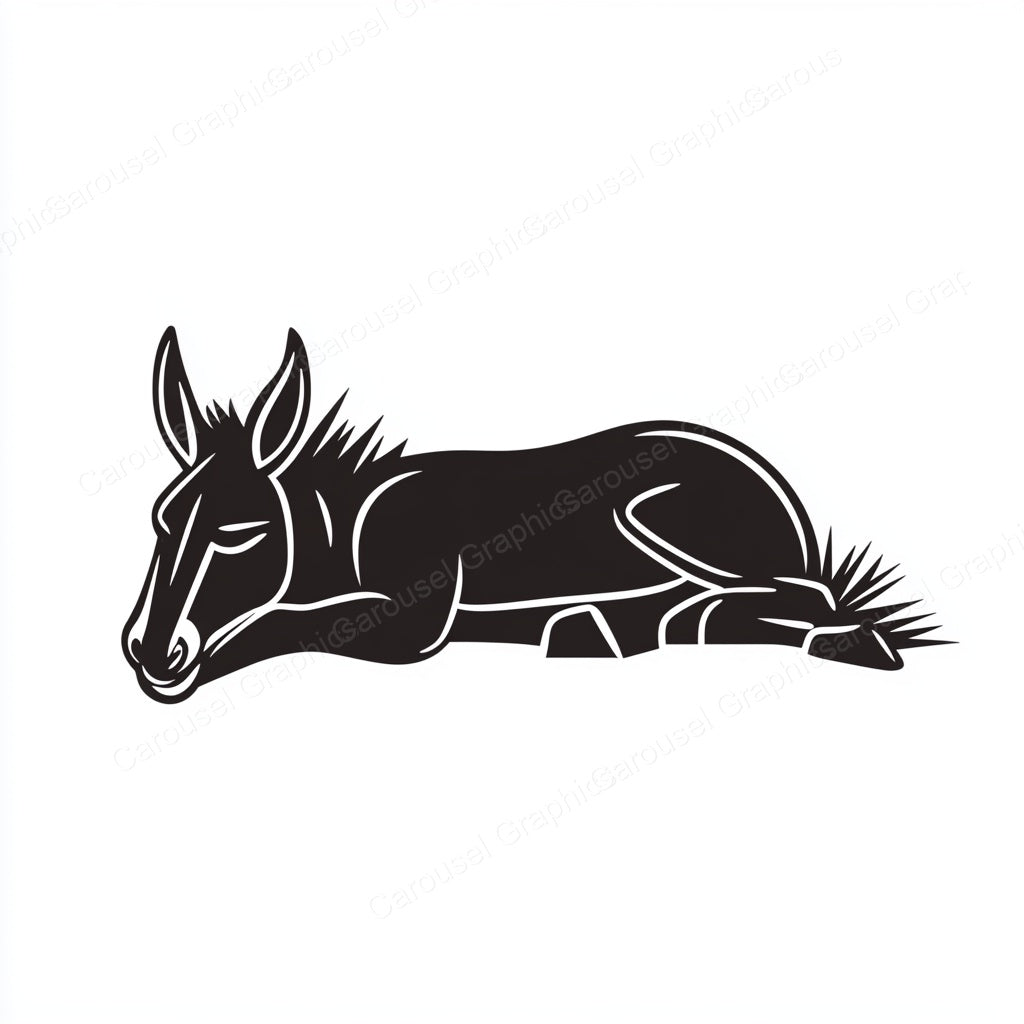 Donkey Vector Graphic preview