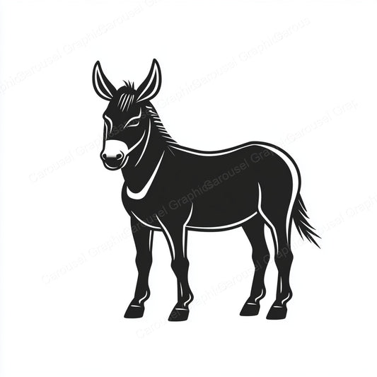 Donkey Vector Graphic preview