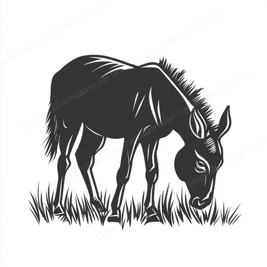 Donkey Vector Graphic preview