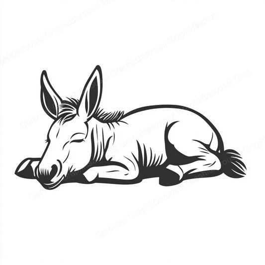 Donkey Vector Graphic preview