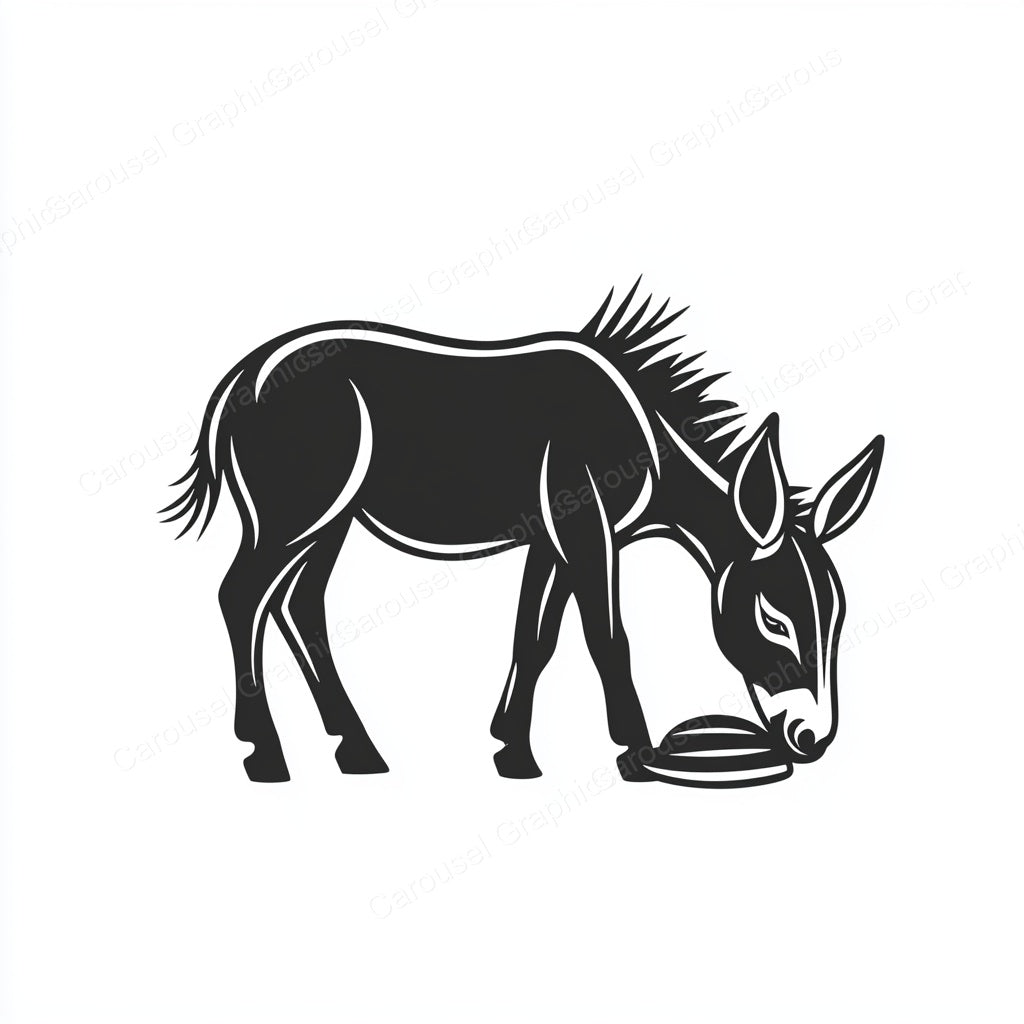 Donkey Vector Graphic preview
