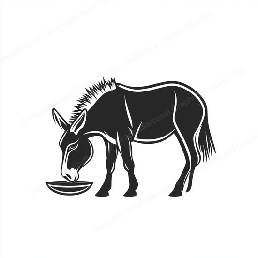 Donkey Vector Graphic preview