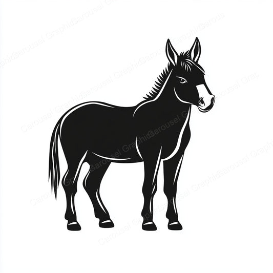 Donkey Vector Graphic preview