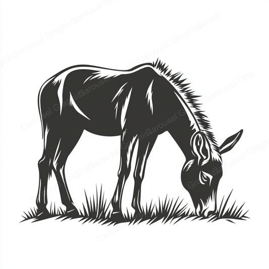 Donkey Vector Graphic preview
