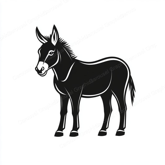 Donkey Vector Graphic preview