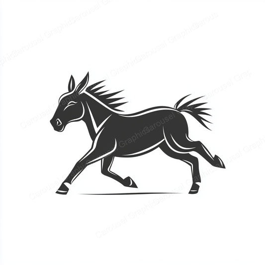 Donkey Vector Graphic preview