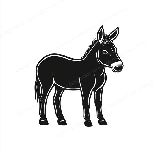 Donkey Vector Graphic preview