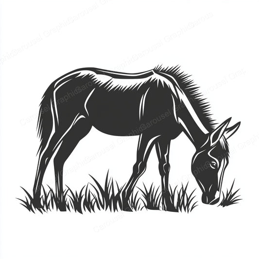 Donkey Vector Graphic preview