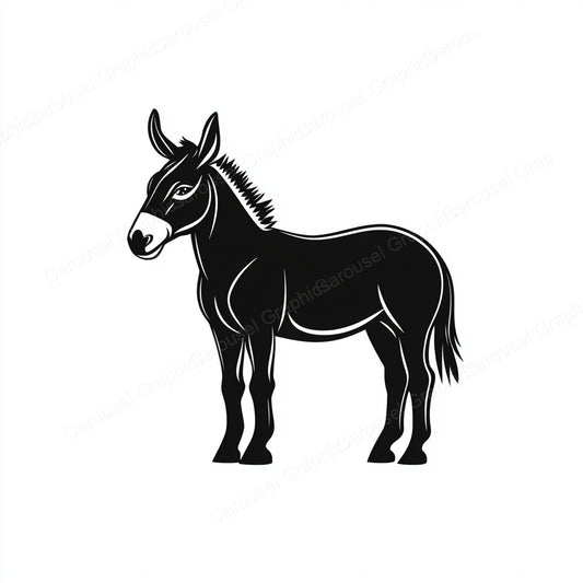 Donkey Vector Graphic preview