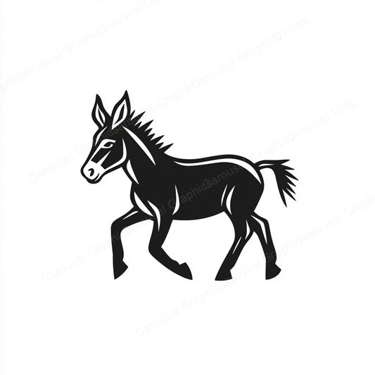Donkey Vector Graphic preview