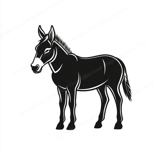Donkey Vector Graphic preview