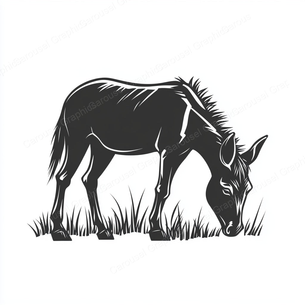 Donkey Vector Graphic preview