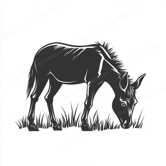 Donkey Vector Graphic preview