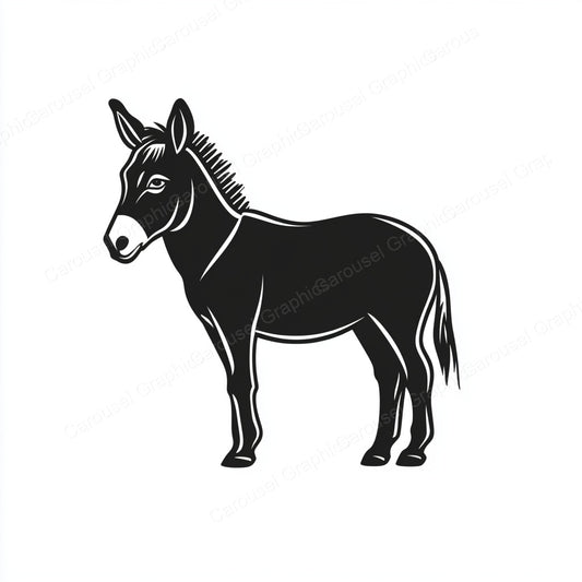 Donkey Vector Graphic preview
