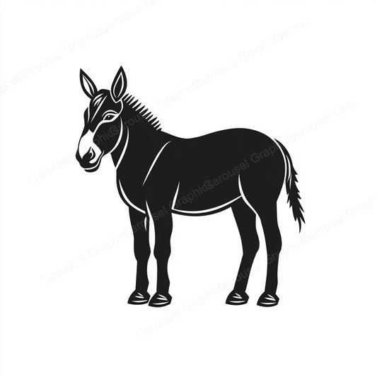 Donkey Vector Graphic preview