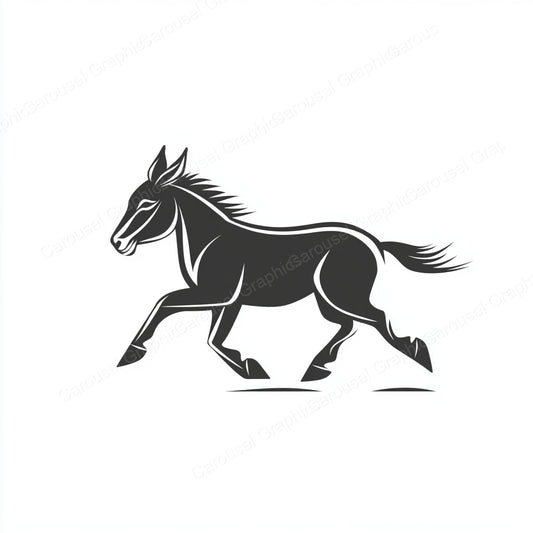 Donkey Vector Graphic preview