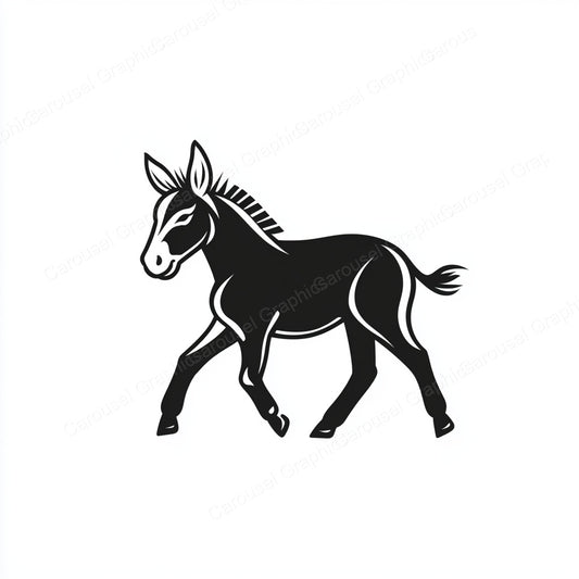 Donkey Vector Graphic preview