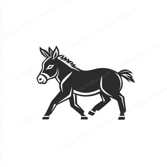 Donkey Vector Graphic preview