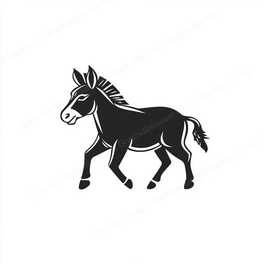 Donkey Vector Graphic preview