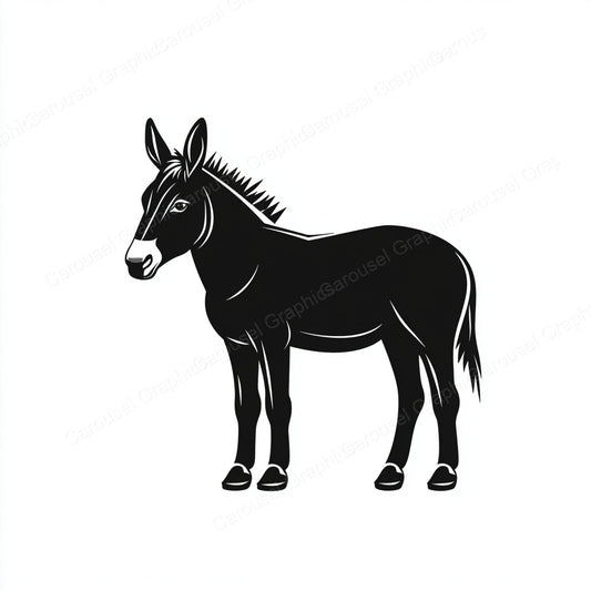 Donkey Vector Graphic preview