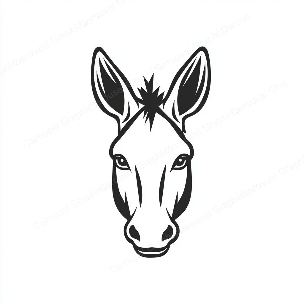 Donkey Vector Graphic preview