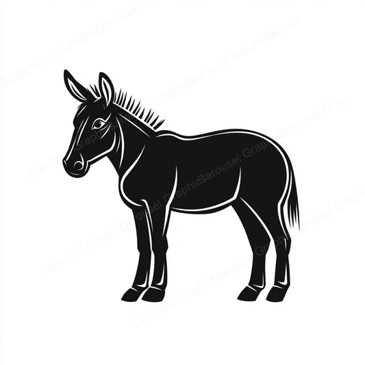 Donkey Vector Graphic preview