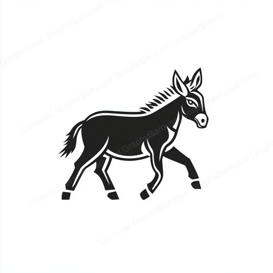 Donkey Vector Graphic preview