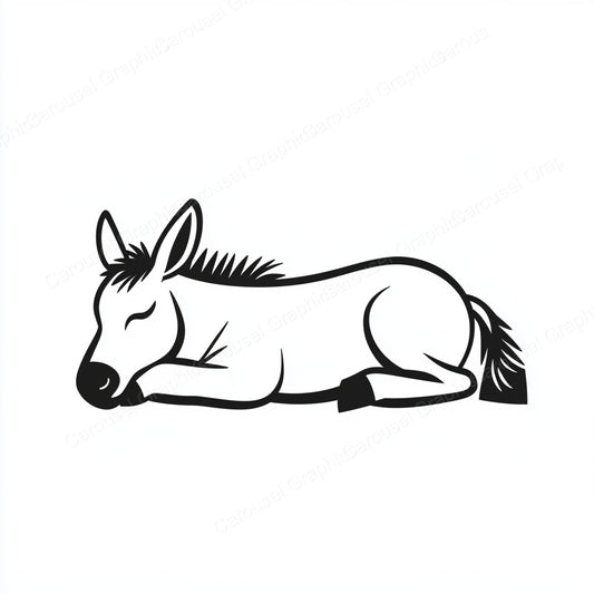 Donkey Vector Graphic preview