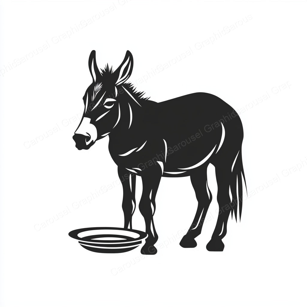Donkey Vector Graphic preview